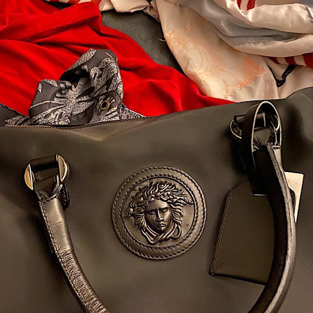 Gianni Bernini Versace duffle bag